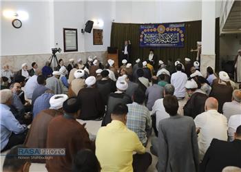 جشن میلاد پیامبر (ص) و عمامه گذاری طلاب در بیوت مراجع تقلید